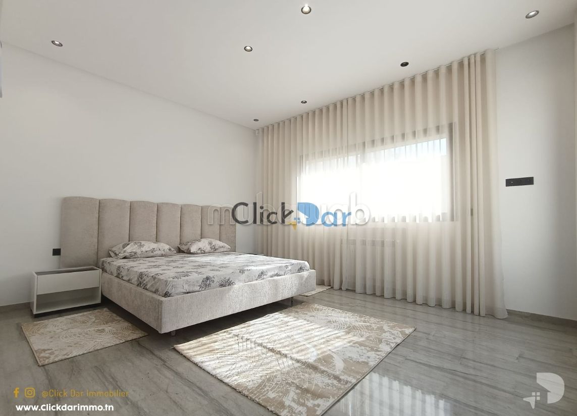 RDC S2 avec jardin location annuelle Hammamet