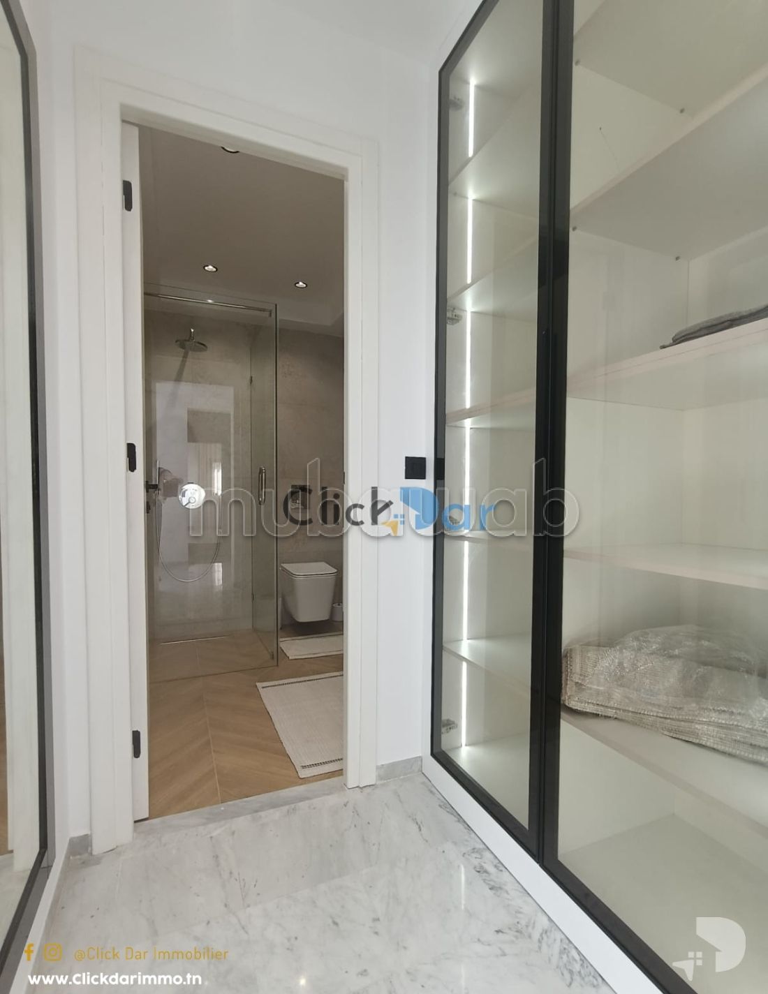 RDC S2 avec jardin location annuelle Hammamet