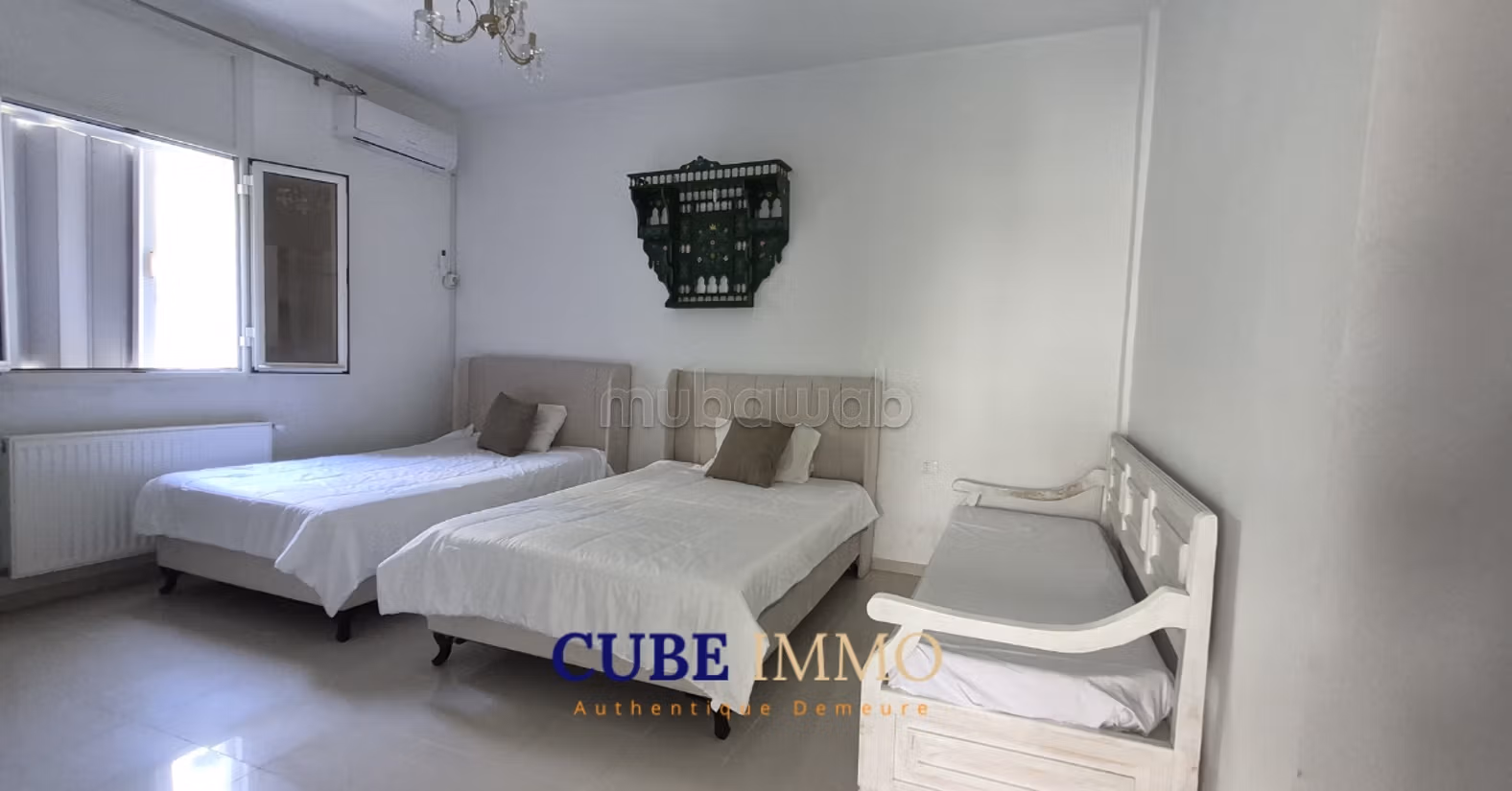 Duplex meublé avec jardin et terrasse