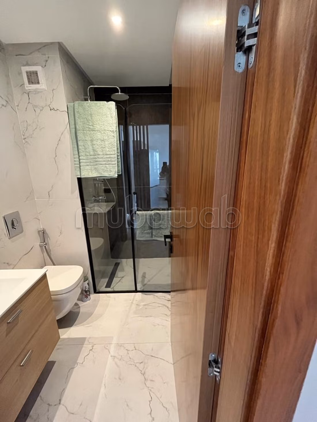 Lovely apartment for rent in Casablanca Finance City. Surface area 62 m². Cellar