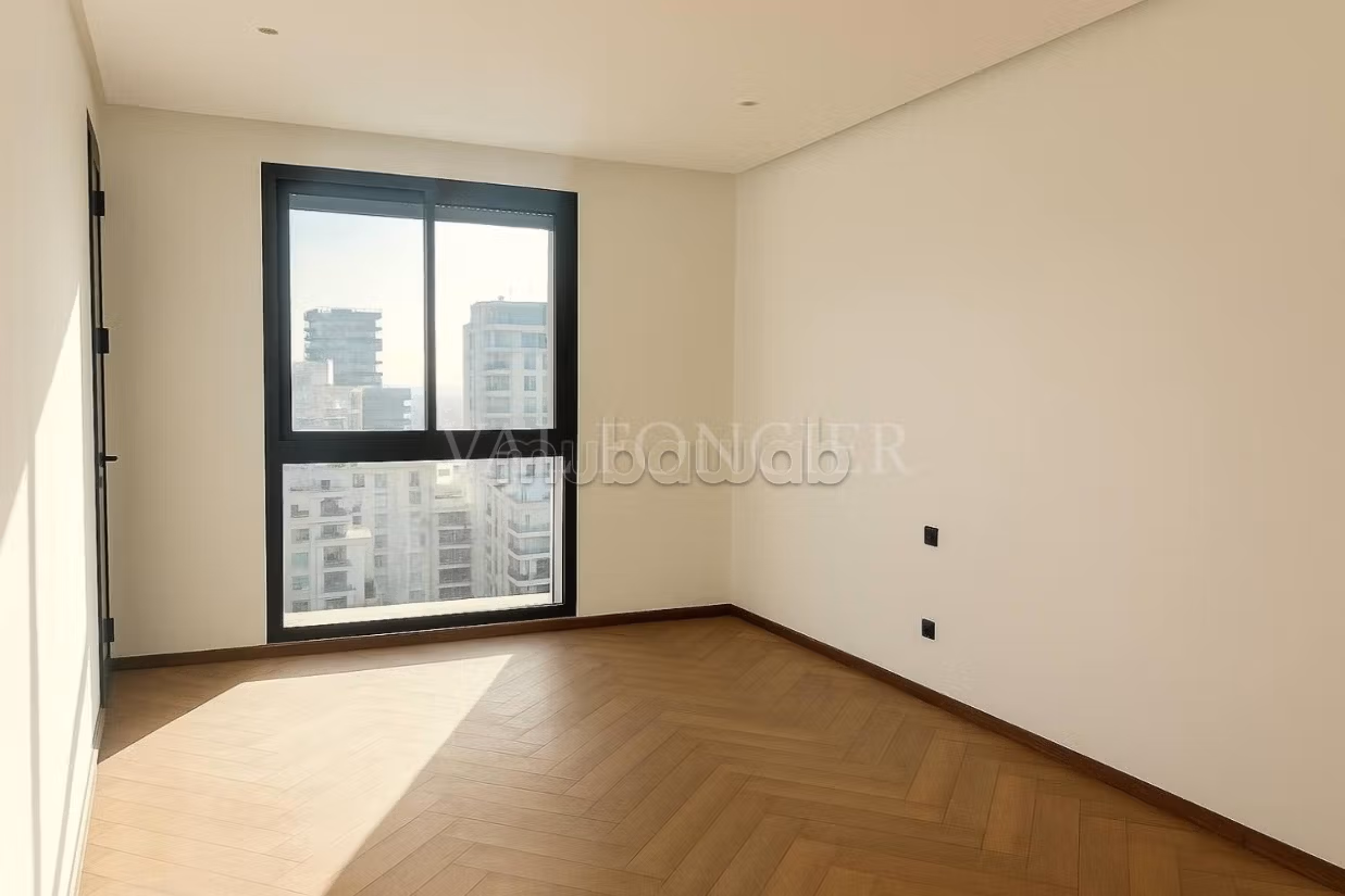 Location sublime appartement avec terrasse 3chambres à Casablanca Finance City