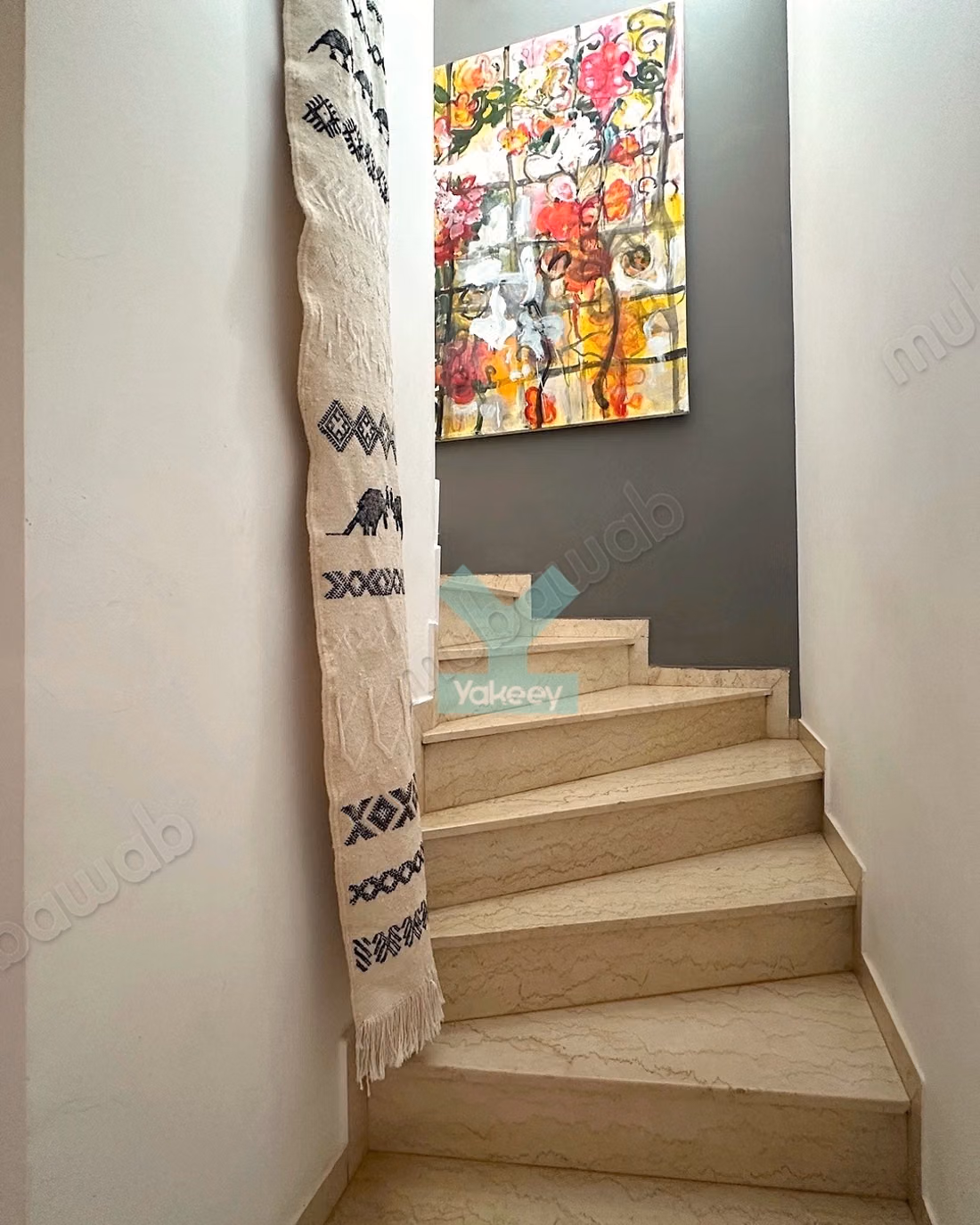 Apartment for sale in Riad Al Atlas. 4 beautiful rooms. With Lift, Balcony