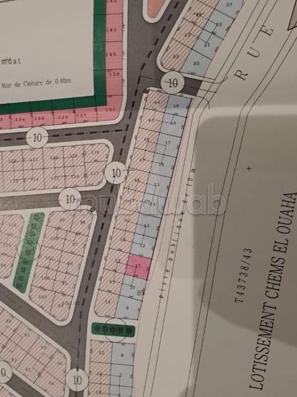 Acquista questo bel terreno a Route Casablanca. Superficie di 86 m²