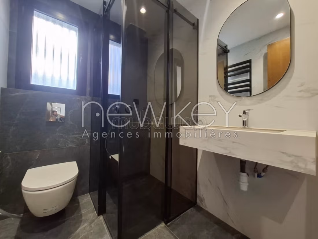 Appartement S2 avec jardin à La Soukra