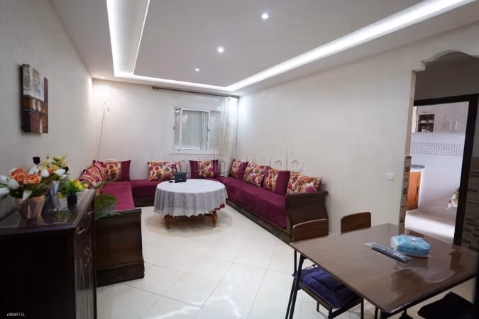 Apartamento bien equipado en alquiler en Martil