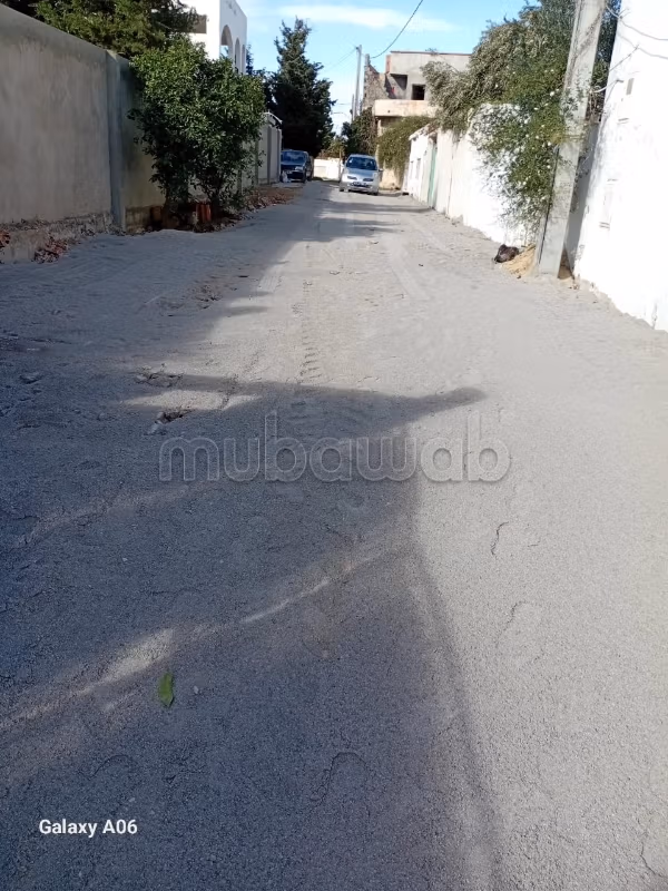 Terrain 345 m² Dar Allouche, 5 min de la plage