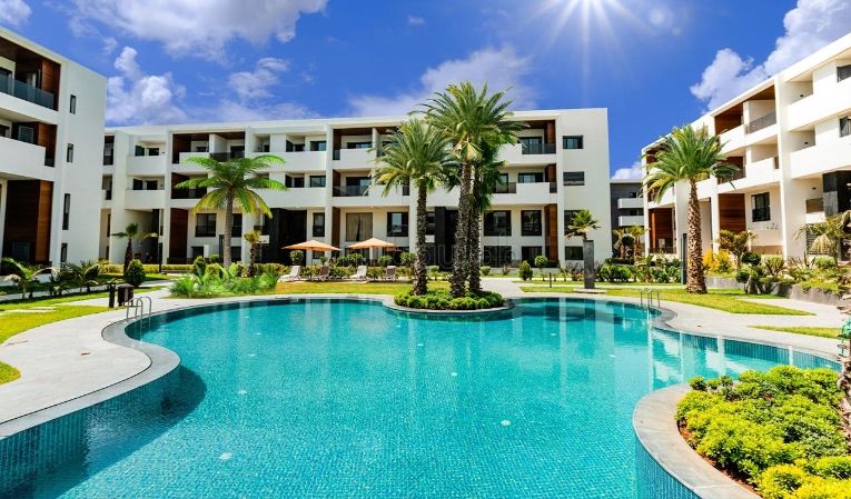 Magnífico piso en alquiler en Casablanca Finance City. 3 dormitorios. Puerta blindada, seguridad implementada