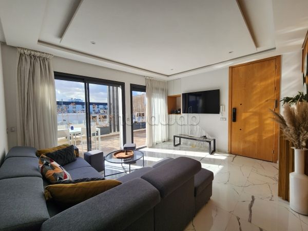 Magnífico piso en alquiler en Derb Ghalef. Gran superficie 87 m². Con muebles