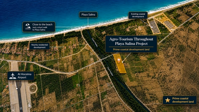 Registered land of 28,000 m² in Nkou