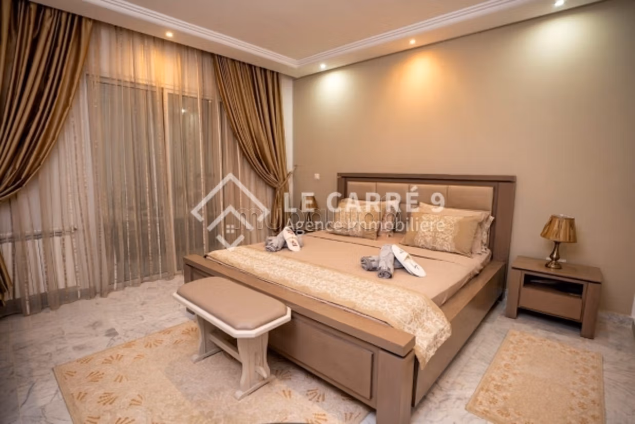 A louer un duplex S4 meublé au lac 2
