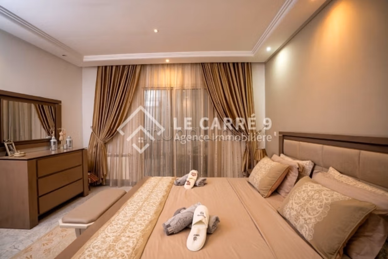 A louer un duplex S4 meublé au lac 2
