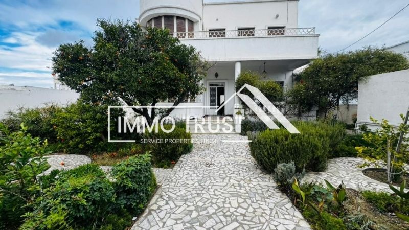 Villa S6 avec jardin à La Marsa