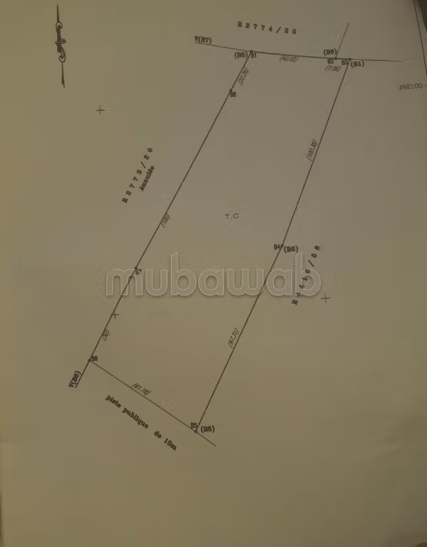 Terrain pour investissement personnel