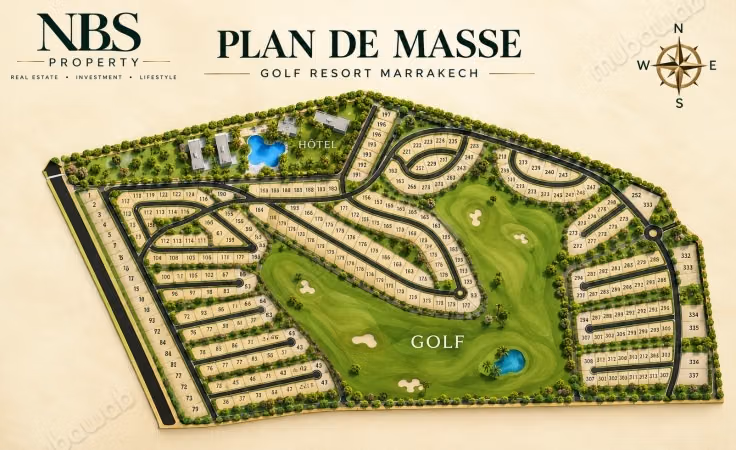 L’Art de Vivre en Bord de Green: Terrains d’Exception