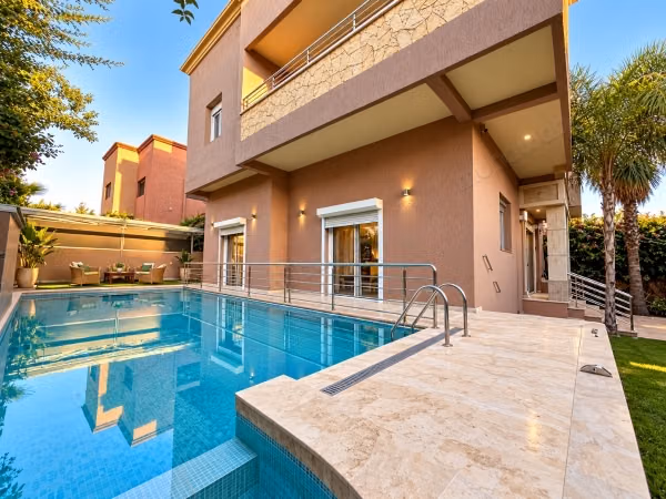 Belle villa familiale avec piscine et hammam