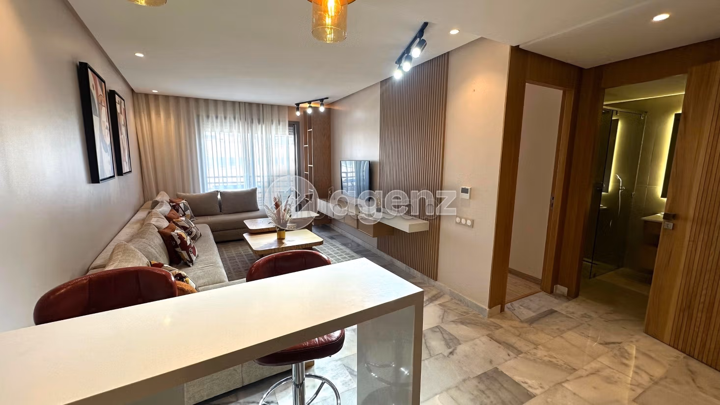 Alquila este piso en Palmier. 1 dormitorio. Mobiliario