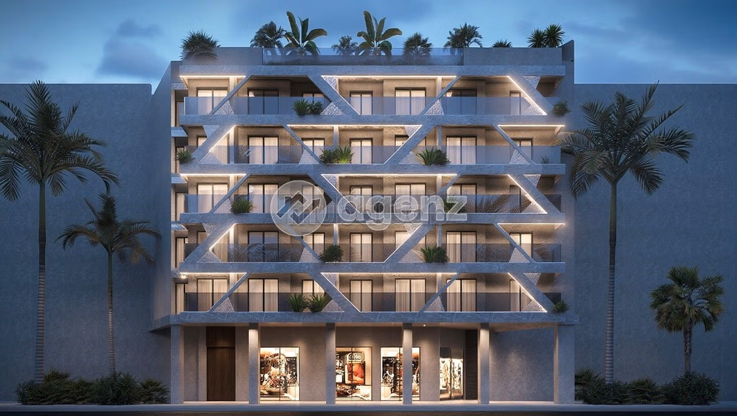 CRYSTAL GARDEN Studio à vendre 41 m² Hay Al Bahja Marrakech