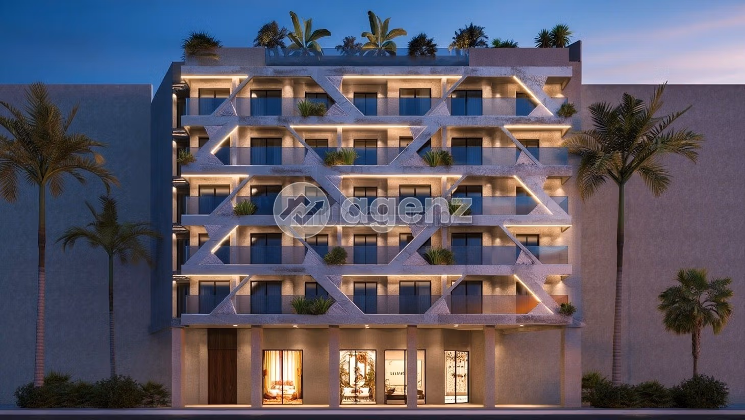 CRYSTAL GARDEN Studio à vendre 41 m² Hay Al Bahja Marrakech