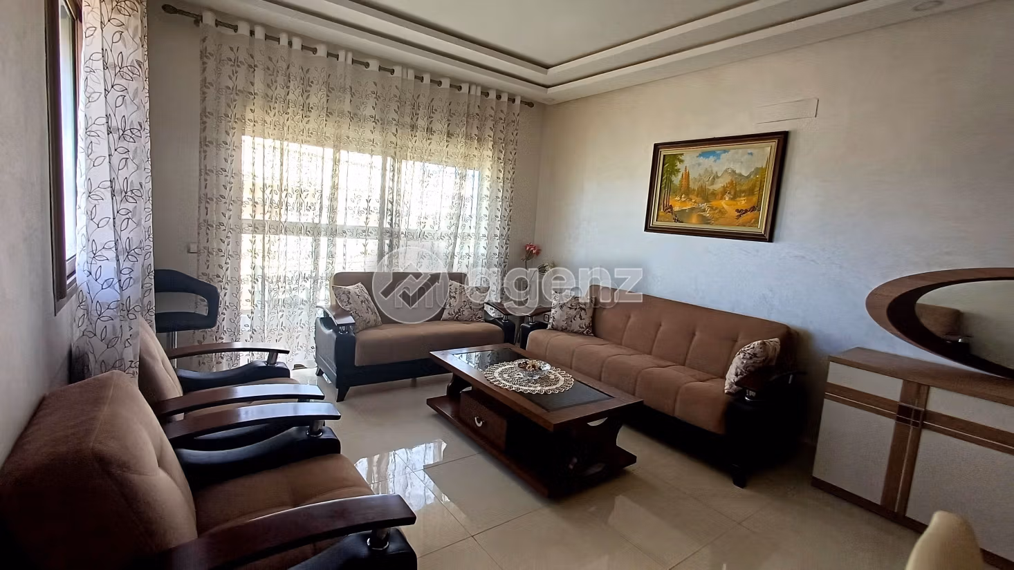 Appartement à louer 83 m², 2 chambres Bouznika ville Benslim...