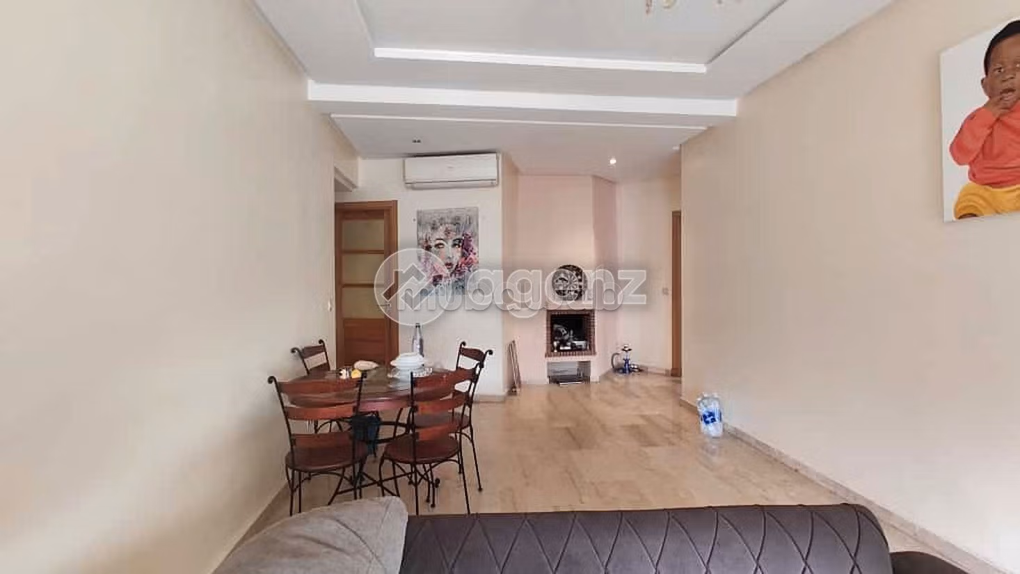Splendido appartamento in vendita a Derb Ben Houmane. Superficie di 120 m². Ascensore e terrazzo