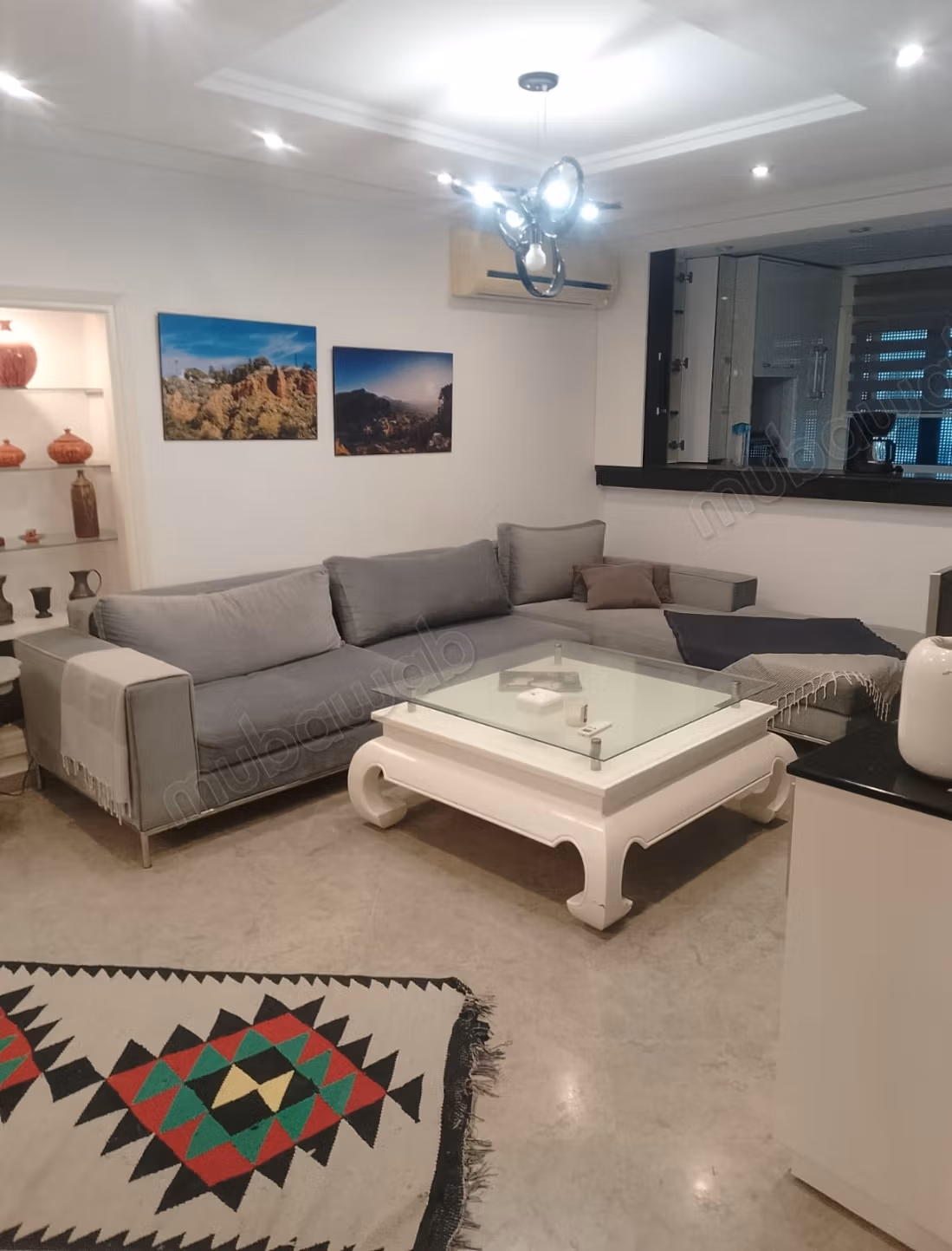 Vendita appartamento a Monastir Ville. 2 belle camere da letto. Arredato
