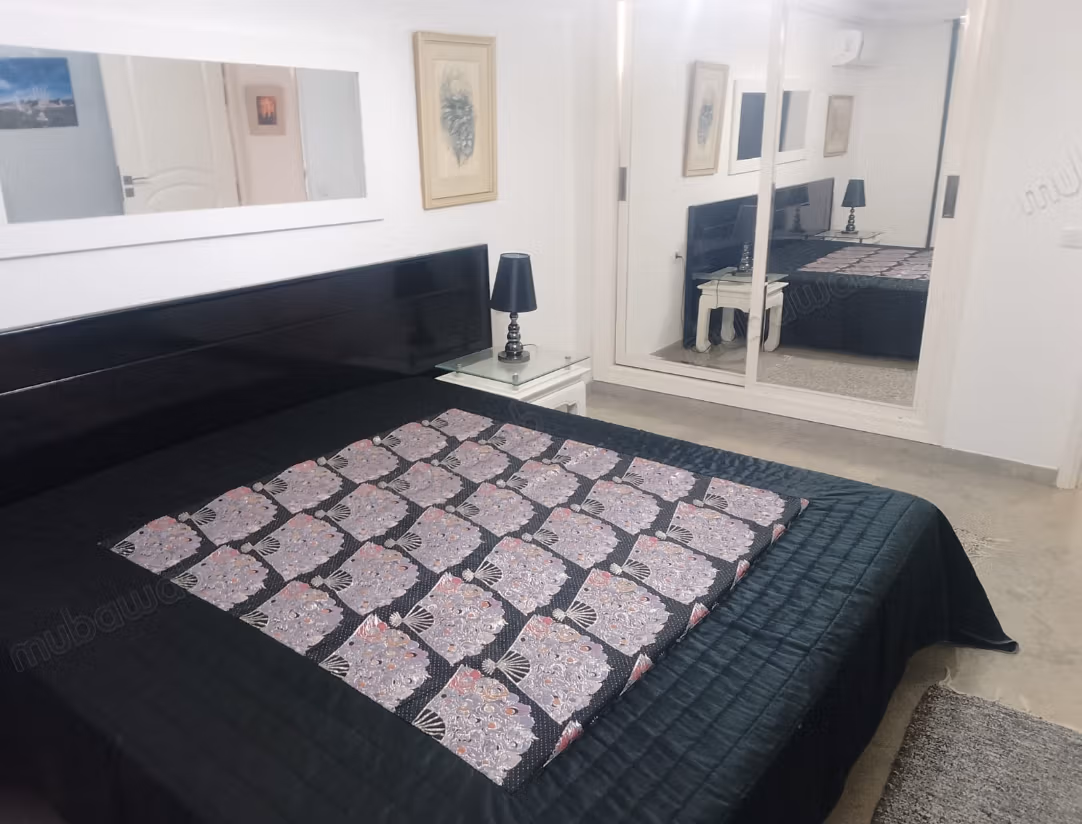 Vendita appartamento a Monastir Ville. 2 belle camere da letto. Arredato