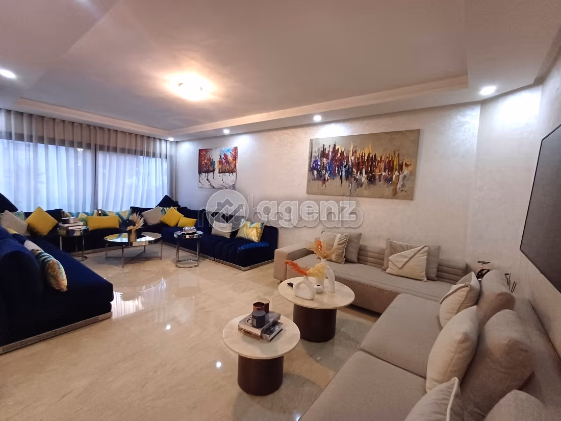 Appartement à louer 137 m², 3 chambres Riviera Casablanca