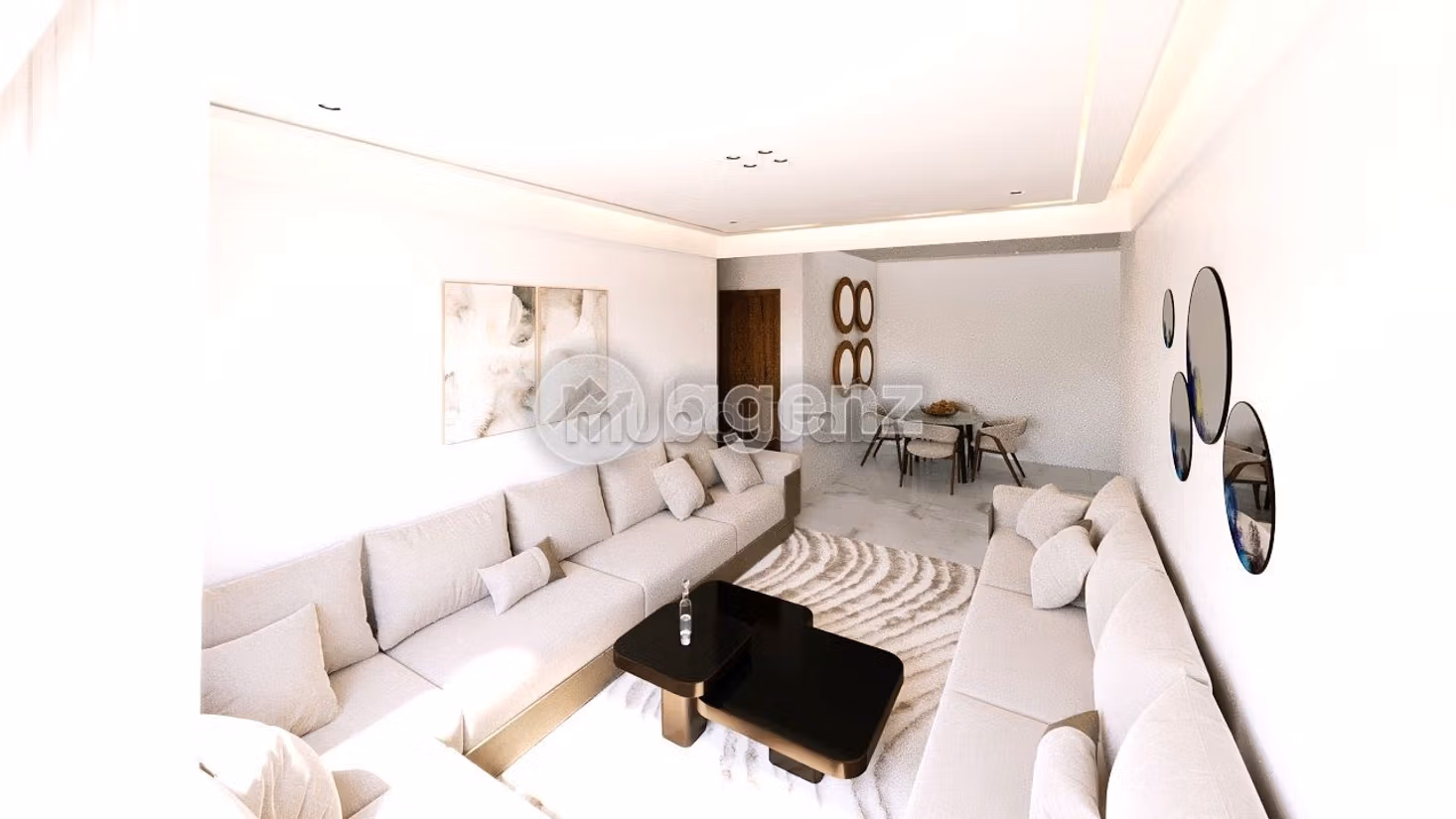 Vendita di uno splendido appartamento. 2 camere. Giardino e posto auto