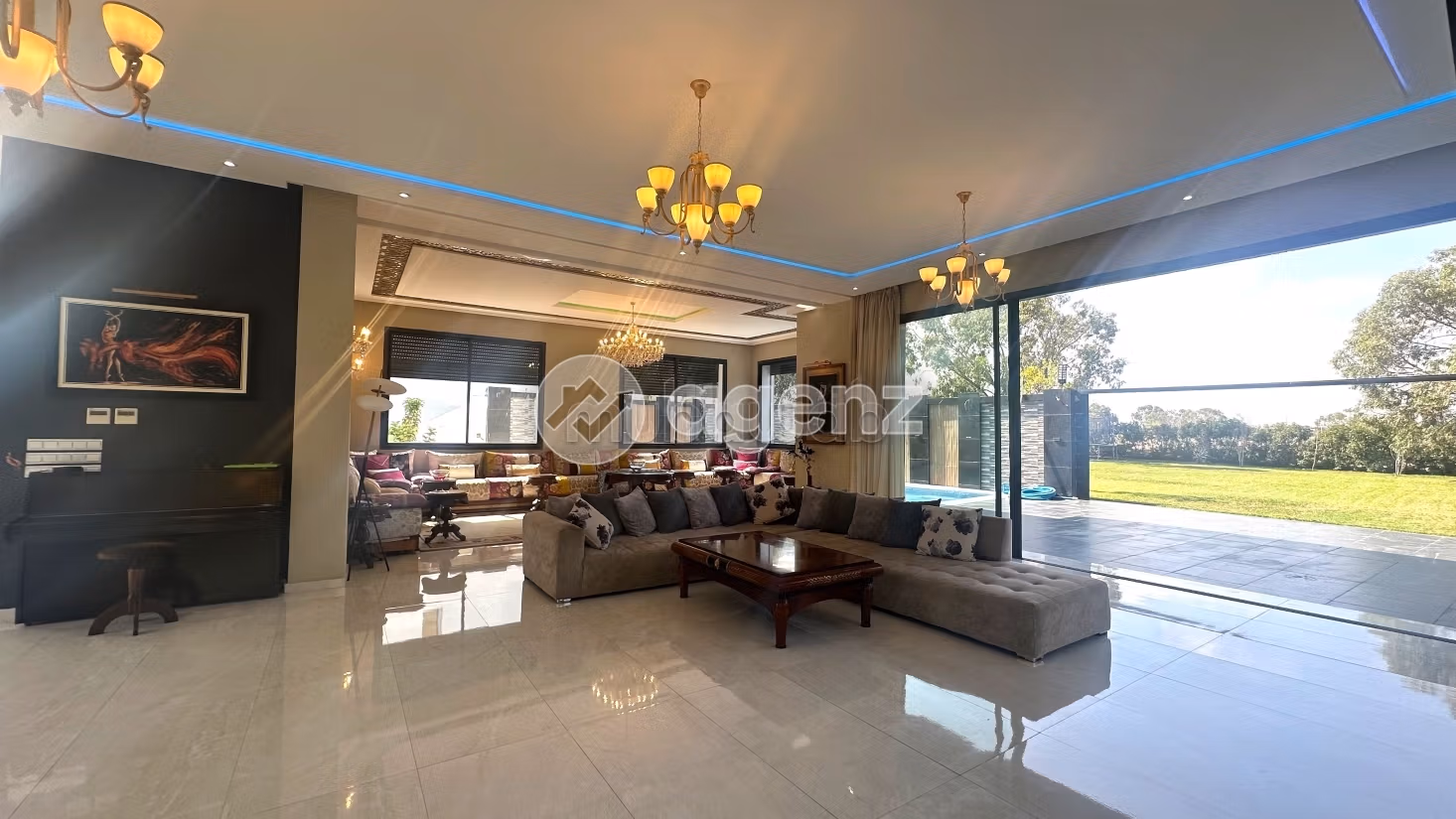Meravigliosa villa in affitto. 7 camere. Posto auto e terrazzo
