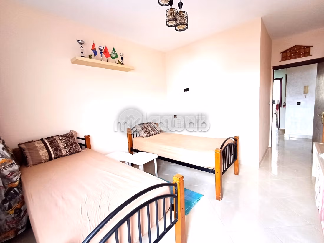 Fabulous apartment for sale in Maârif Extension. 2 lovely rooms. No Lift, Balcony