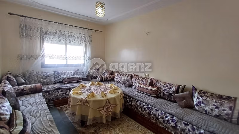 شقة جميلة للبيع ب نرجس. 3 غرف. مطبخ مجهز