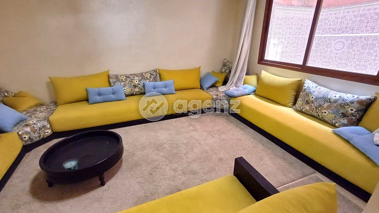Proprietà in vendita a Al Qods. 5 belle camere da letto. Salone tradizionale marocchino e sistema di videosorveglianza
