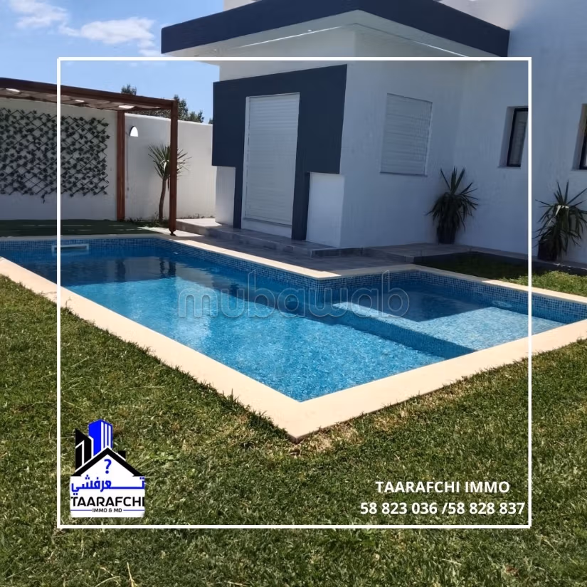 A vendre Villa S3 Hammamet Sud VHS075: