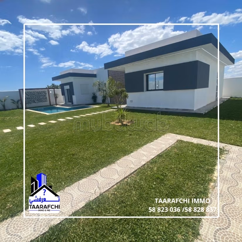 A vendre Villa S3 Hammamet Sud VHS075: