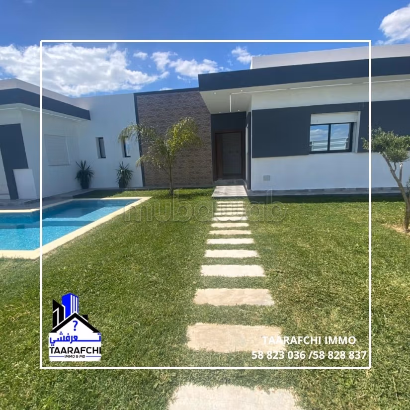 A vendre Villa S3 Hammamet Sud VHS075: