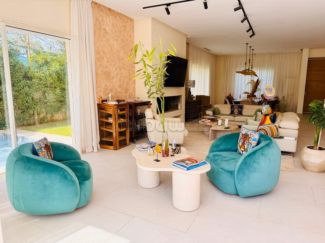 Amelkis 1: Villa à louer meublée 5Ch, Piscine 14X4 en L chauffée