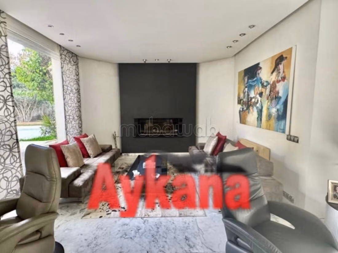 Vente Villa en Exclusivité à Rabat Hay Riad