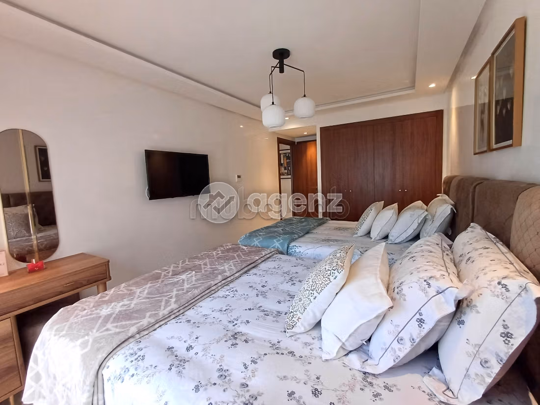 Vendita appartamento a Maârif. Superficie totale 108 m². Ascensore e terrazzo