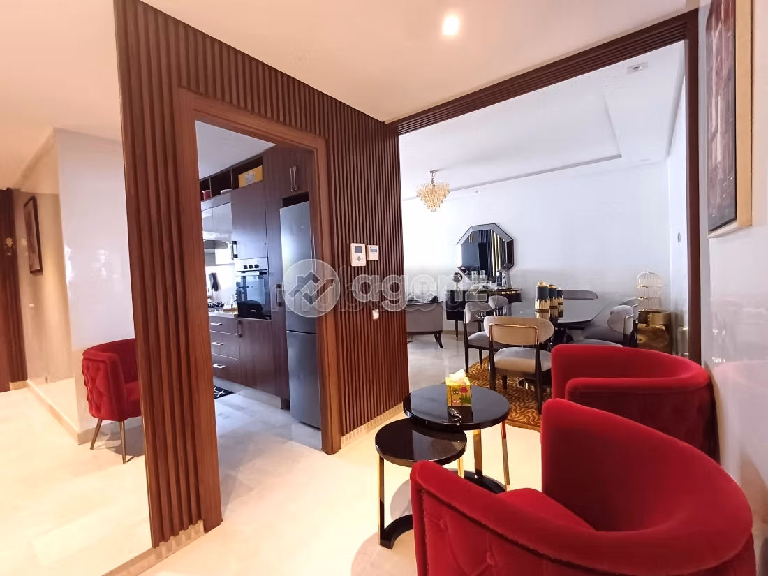 Vendita appartamento a Maârif. Superficie totale 108 m². Ascensore e terrazzo