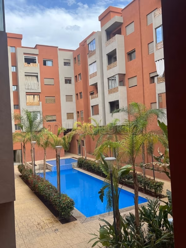 Appartamento in affitto a Route de Safi. Superficie di 80 m². Arredato