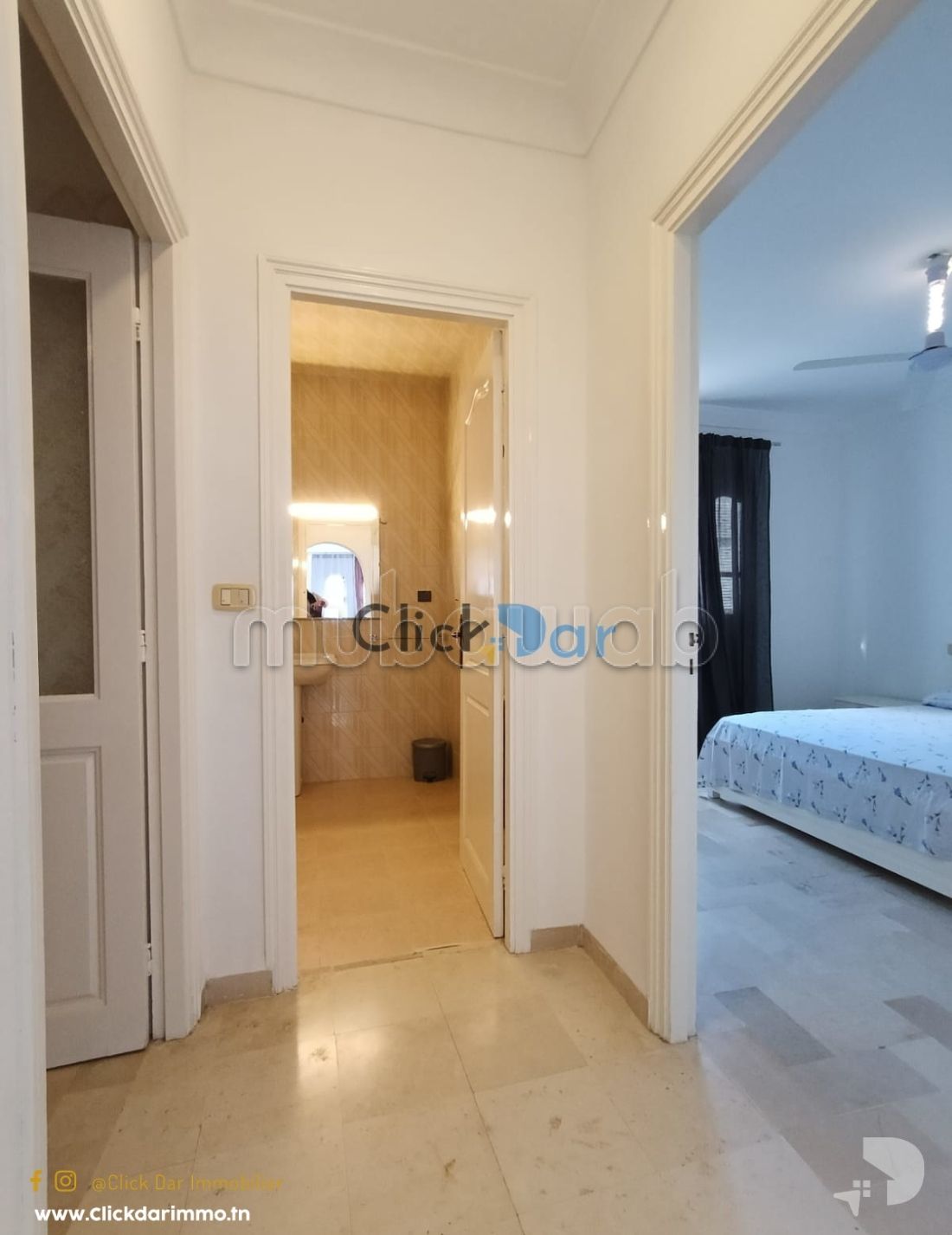 Appartement S2 terrasse Location Hammamet