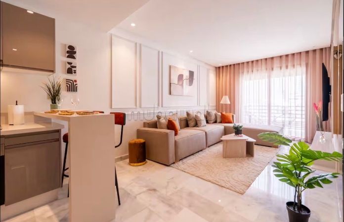 Splendido appartamento in vendita a Palmier. Superficie di 55 m². Ammobiliato