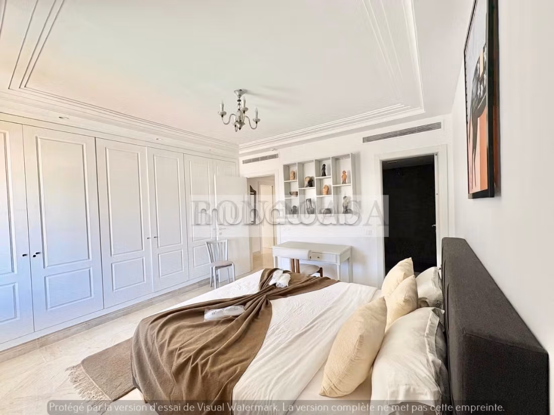 Villa S3 Neuve Meublé avec piscine à louer à Gammarth