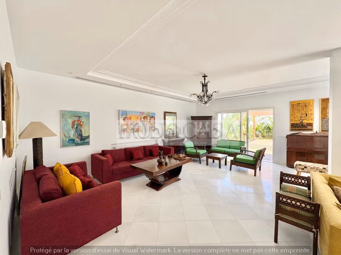 Villa S3 Neuve Meublé avec piscine à louer à Gammarth