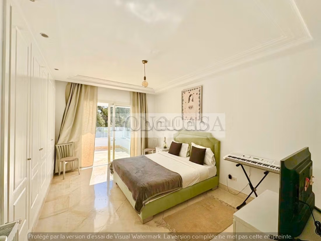 Villa S3 Neuve Meublé avec piscine à louer à Gammarth