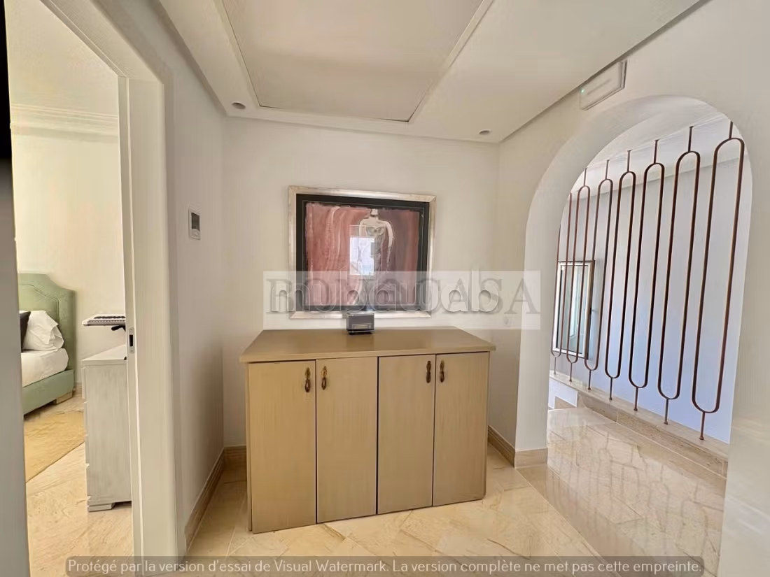 Villa S3 Neuve Meublé avec piscine à louer à Gammarth