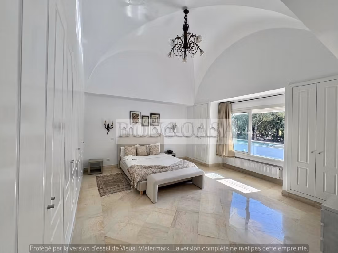 Villa S3 Neuve Meublé avec piscine à louer à Gammarth