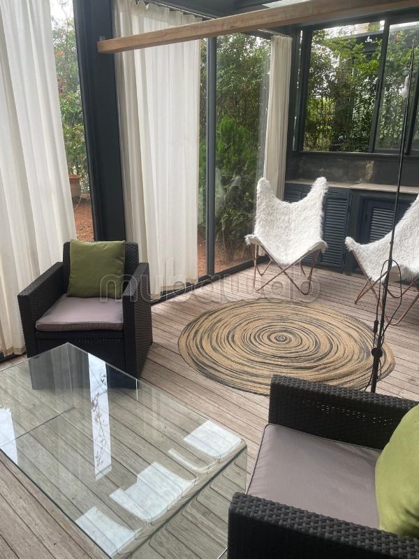 Bel appartement meublé en location à Prestigia Hay Riad – 202 m², 2 chambres