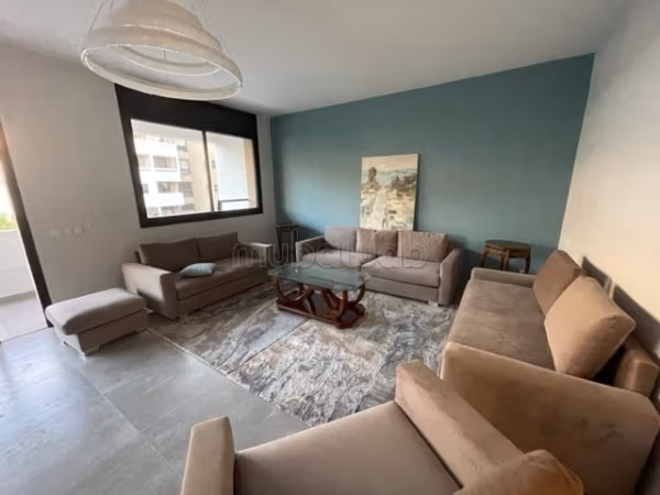 Appartement meublé à hay riad avec terrasse