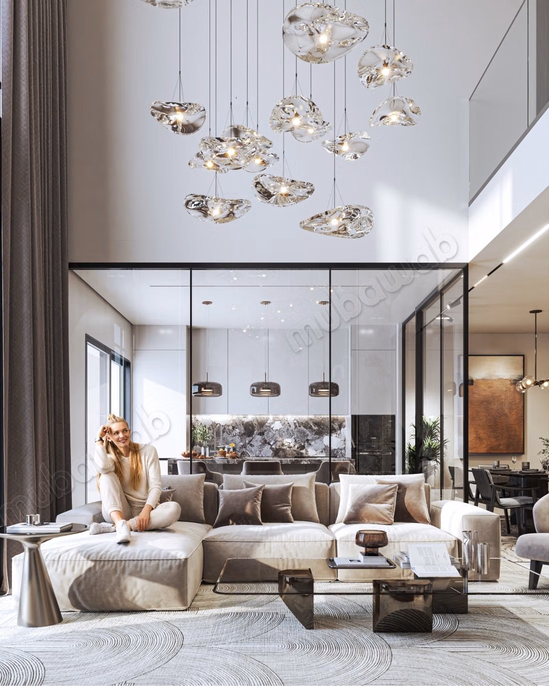 Duplex de luxe s4,5 de 315m² aux Jardins de Carthage D0 7
